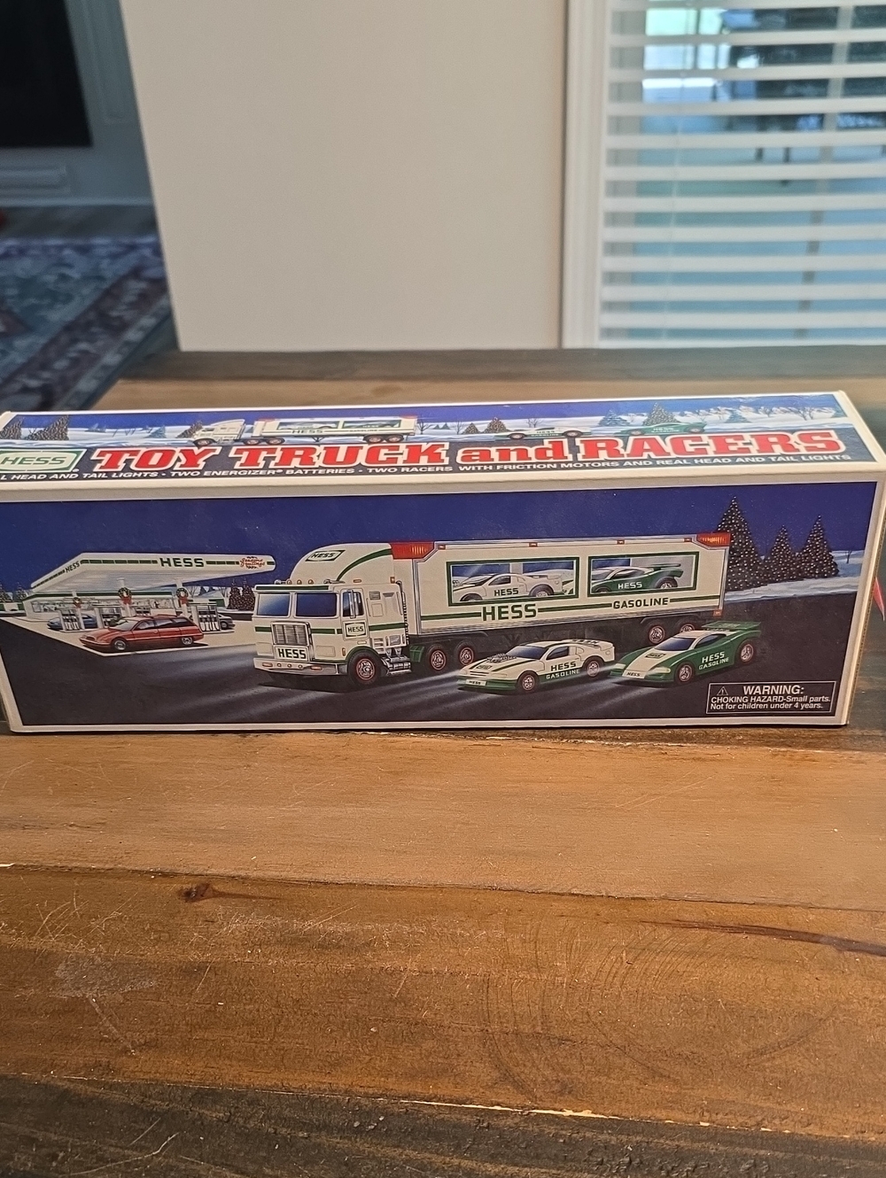 1997 Hess Toy Truck and Racers